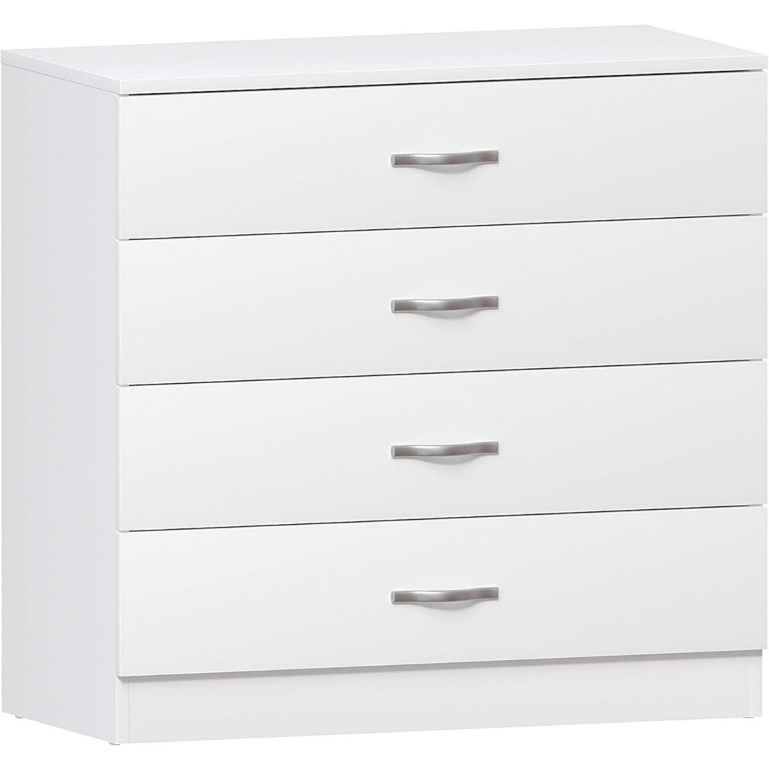 como e cassettiere bianco per letto con cassetti 2