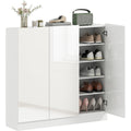 scarpiere bianco per ingresso 9