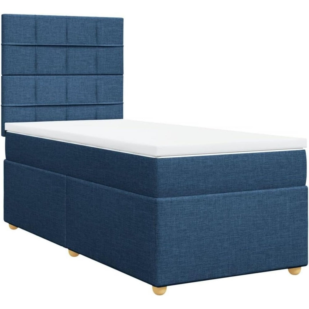 set materassi e strutture con molle blu relax per letto